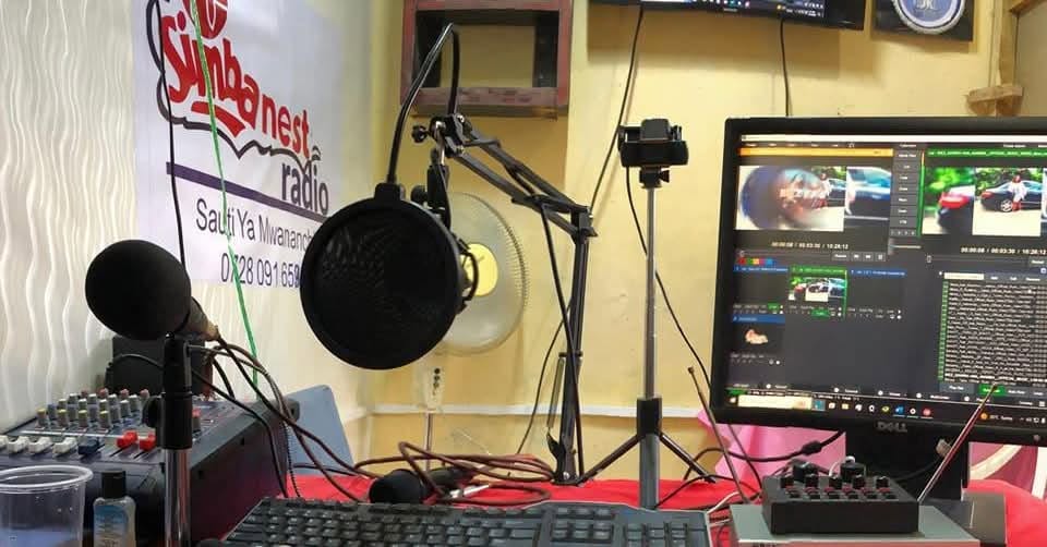 Simbanest Radio studio